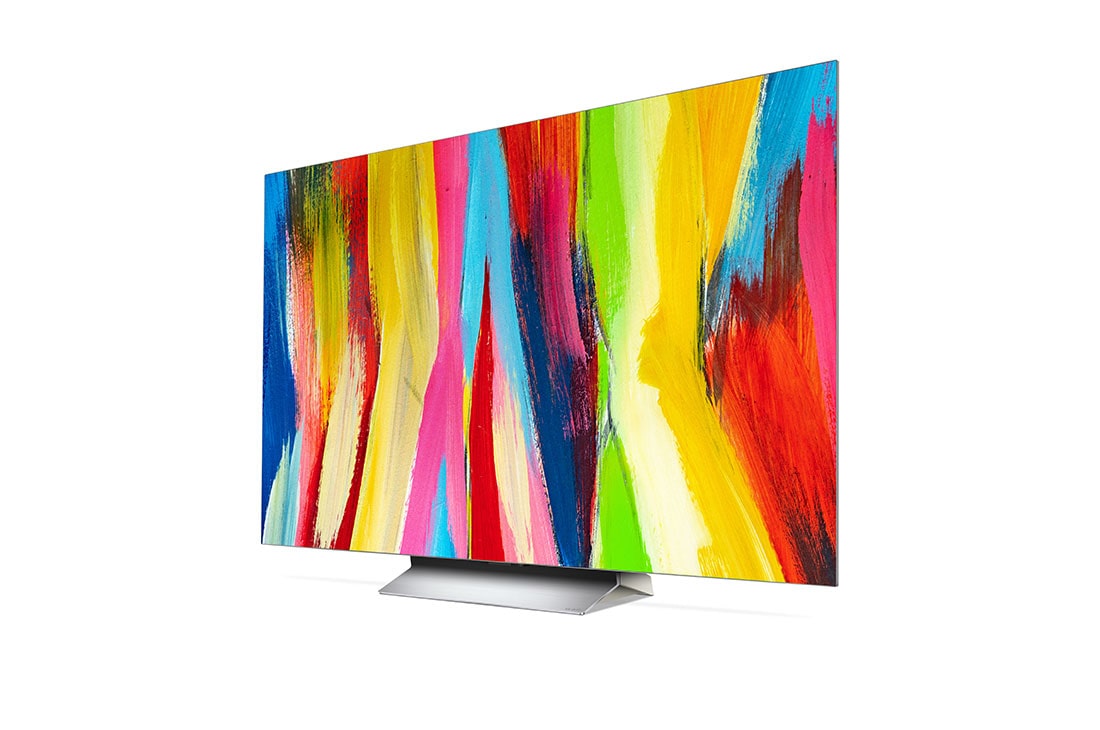 LG Smart TV LG OLED evo C2 4K 55 pouces, Vue du vaste écran, OLED55C25LB, thumbnail 4