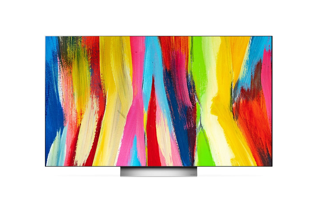 LG Smart TV LG OLED evo C2 4K 55 pouces, Vue avant, OLED55C25LB, thumbnail 2