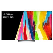 LG Smart TV LG OLED evo C2 4K 55 pouces, Vue avant, OLED55C25LB, thumbnail 1