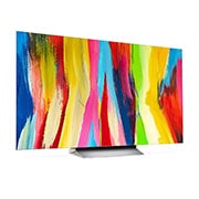 LG Smart TV LG OLED evo C2 4K 55 pouces, Vue du vaste écran, OLED55C25LB, thumbnail 7