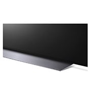 LG Smart TV LG OLED evo C2 4K 83 pouces, Vue latérale rapprochée du socle   , OLED83C24LA, thumbnail 9