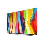 LG Smart TV LG OLED evo C2 4K 48 pouces, Vue du vaste écran, OLED48C24LA, thumbnail 4