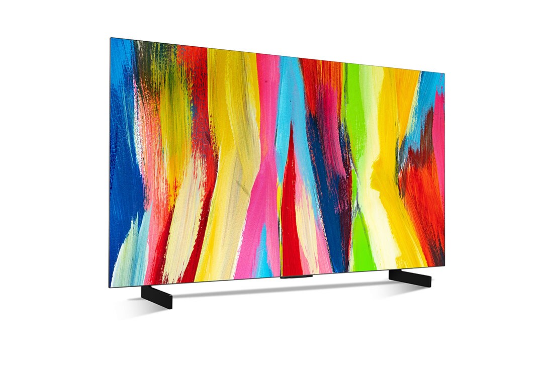 LG Smart TV LG OLED evo C2 4K 42 pouces, Vue du vaste écran, OLED42C24LA, thumbnail 7