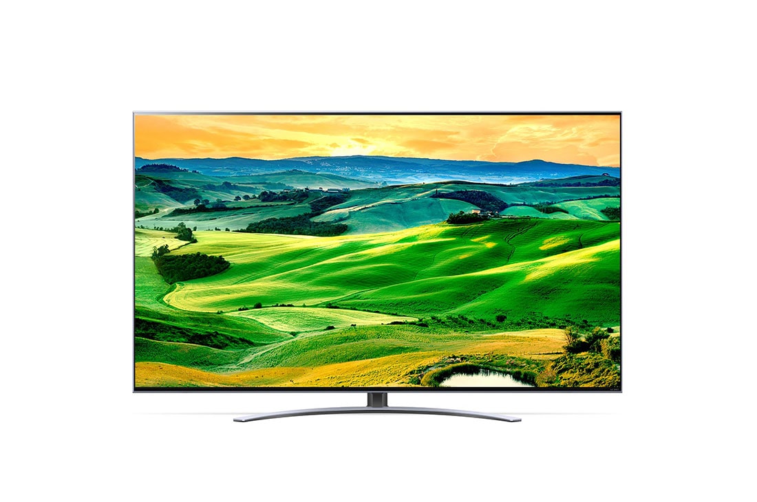 LG QNED82, vue avant avec image de remplissage, 55QNED826QB, thumbnail 2