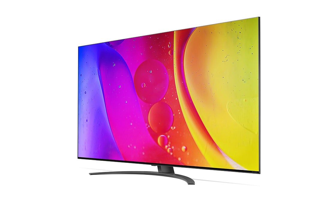 LG NanoCell, vue de côté à 60 degrés, 50NANO826QB, thumbnail 4