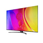 LG NanoCell, vue de côté à 60 degrés, 50NANO826QB, thumbnail 4