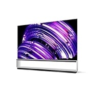 LG Z2 88 inch 8K, Vue latérale légèrement inclinée, OLED88Z29LA, thumbnail 3