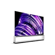 LG Z2 88 inch 8K, Vue latérale des dimensions fines , OLED88Z29LA, thumbnail 5