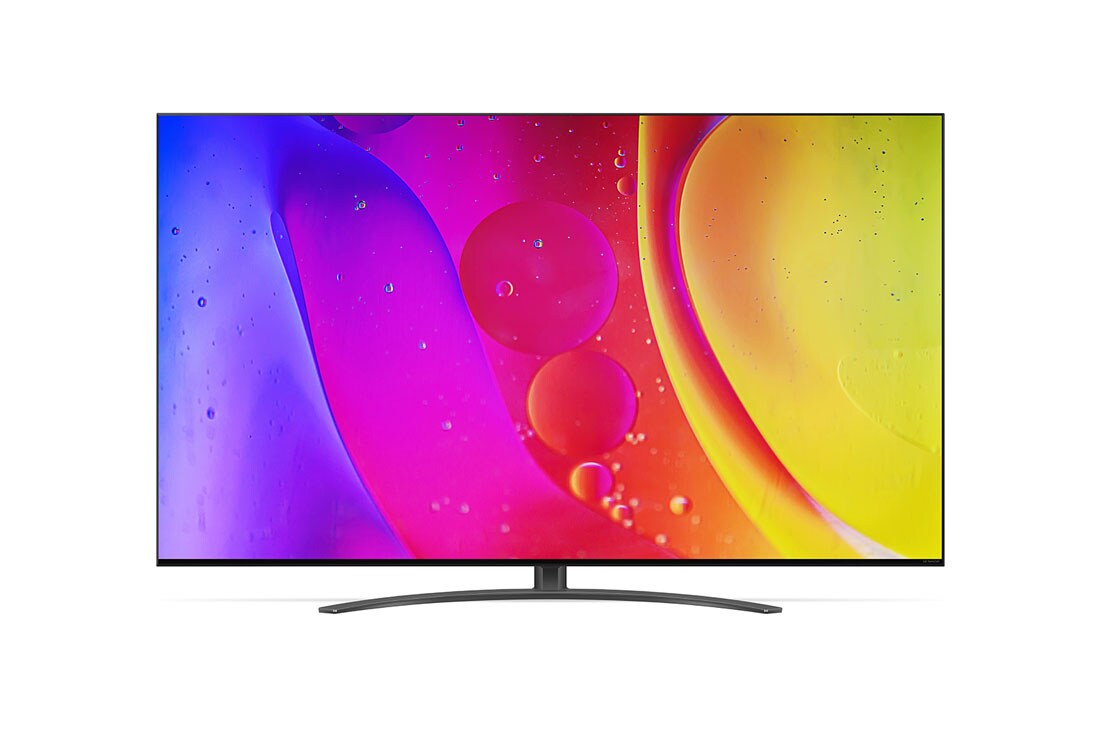 LG NanoCell, vue avant avec image de remplissage, 55NANO826QB, thumbnail 2