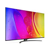 LG NanoCell, vue de côté à 60 degrés avec image de remplissage, 55NANO826QB, thumbnail 5
