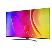 LG NanoCell, vue de côté à 30 degrés avec image de remplissage, 65NANO826QB, thumbnail 3