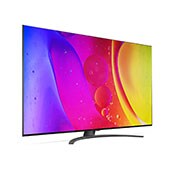LG NanoCell, vue de côté à 60 degrés avec image de remplissage, 75NANO826QB, thumbnail 5