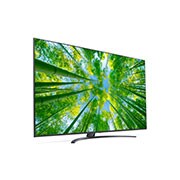 LG TÉLÉVISEUR UHD 4K, vue de côté à 60 degrés, 75UQ81006LB, thumbnail 5