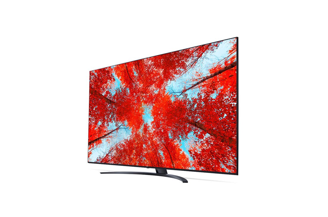 LG TÉLÉVISEUR UHD 4K, vue de côté à 60 degrés, 75UQ91006LA, thumbnail 4