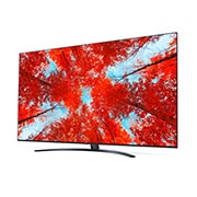 LG TÉLÉVISEUR UHD 4K, vue de côté à 30 degrés avec image de remplissage, 75UQ91006LA, thumbnail 3