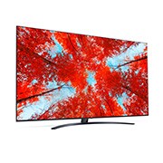 LG TÉLÉVISEUR UHD 4K, vue de côté à 30 degrés avec image de remplissage, 75UQ91006LA, thumbnail 6