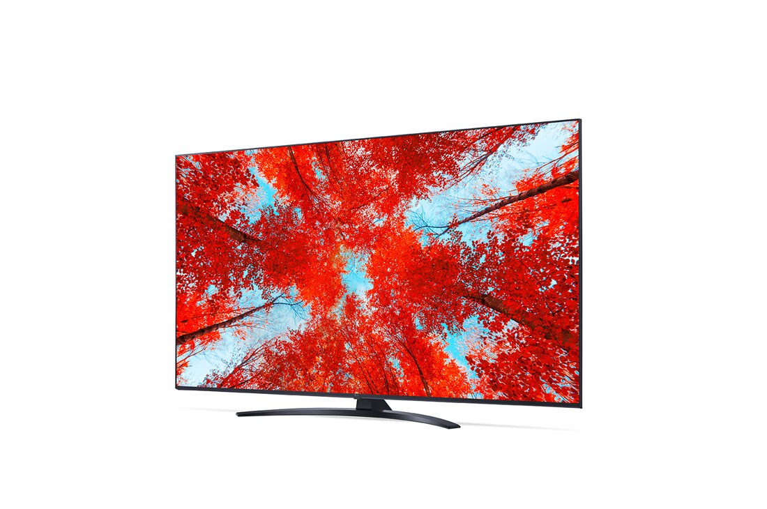 LG TÉLÉVISEUR UHD 4K, vue de côté à 30 degrés avec image de remplissage, 50UQ91006LA, thumbnail 3
