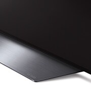 LG B2 77 inch, Vue latérale rapprochée du socle, OLED77B26LA, thumbnail 9