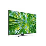 LG TÉLÉVISEUR UHD 4K, vue de côté à 60 degrés, 50UQ81006LB, thumbnail 5
