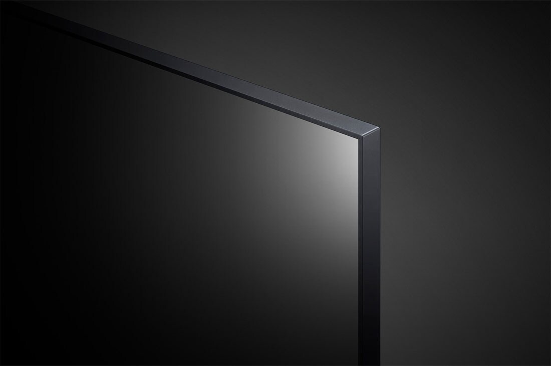 LG TÉLÉVISEUR UHD 4K, vue du panneau en gros plan, 55UQ81006LB, thumbnail 11