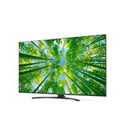 LG TÉLÉVISEUR UHD 4K, vue de côté à 30 degrés avec image de remplissage, 65UQ81006LB, thumbnail 3