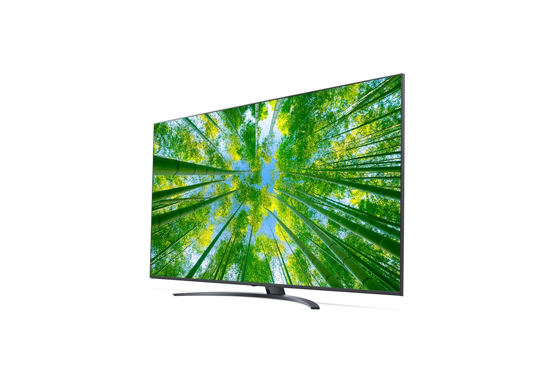 LG TÉLÉVISEUR UHD 4K, vue de côté à 60 degrés, 70UQ81006LB, thumbnail 4