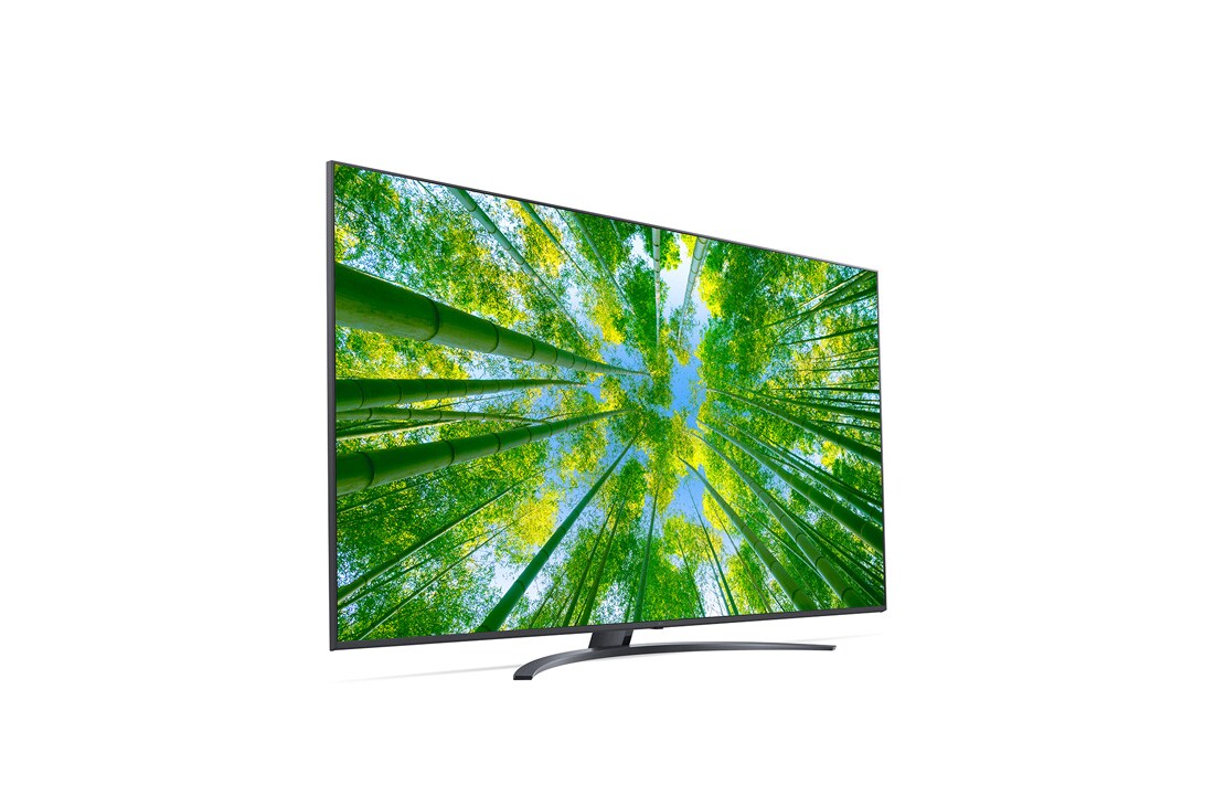 LG TÉLÉVISEUR UHD 4K, vue de côté à 60 degrés, 70UQ81006LB, thumbnail 5
