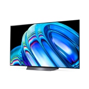 LG B2 55 inch, Vue latérale légèrement inclinée , OLED55B26LA, thumbnail 3