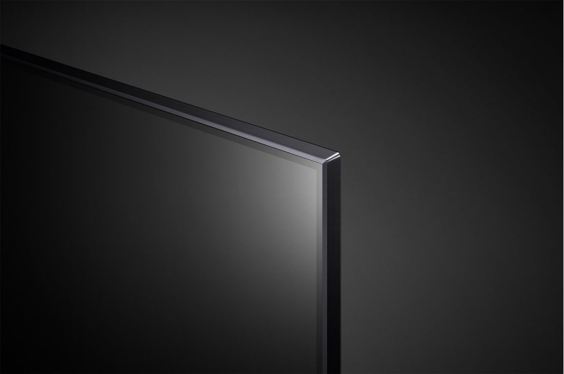 LG QNED81, vue du panneau en gros plan, 75QNED816QA, thumbnail 6