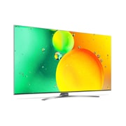 LG NanoCell, vue de côté à 30 degrés avec image de remplissage, 55NANO786QA, thumbnail 5