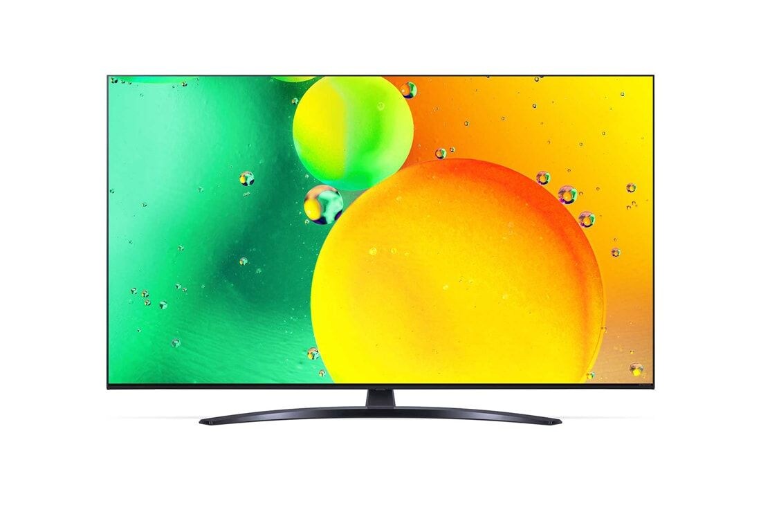 LG NanoCell, vue avant avec image de remplissage, 55NANO766QA, thumbnail 2