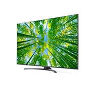 LG TÉLÉVISEUR UHD 4K, vue de côté à 60 degrés, 60UQ81006LB, thumbnail 4