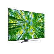 LG TÉLÉVISEUR UHD 4K, vue de côté à 60 degrés, 60UQ81006LB, thumbnail 5