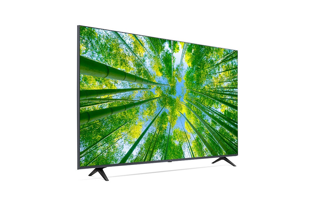 LG TÉLÉVISEUR UHD 4K, vue de côté à 60 degrés, 50UQ80006LB, thumbnail 5