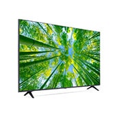 LG TÉLÉVISEUR UHD 4K, vue de côté à 60 degrés, 50UQ80006LB, thumbnail 5