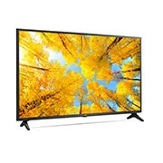 LG TÉLÉVISEUR UHD 4K, vue de côté à 30 degrés avec image de remplissage, 65UQ75006LF, thumbnail 6