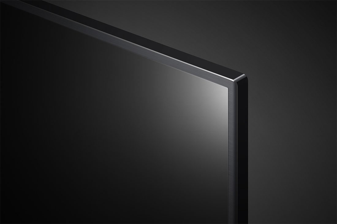 LG TÉLÉVISEUR UHD 4K, vue du panneau en gros plan, 55UQ70006LB, thumbnail 8