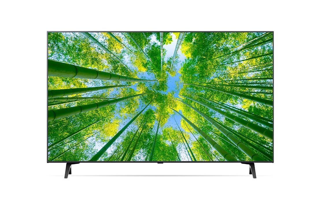 LG TÉLÉVISEUR UHD 4K, vue avant avec image de remplissage, 43UQ80006LB, thumbnail 2