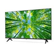 LG TÉLÉVISEUR UHD 4K, vue de côté à 30 degrés avec image de remplissage, 43UQ80006LB, thumbnail 3