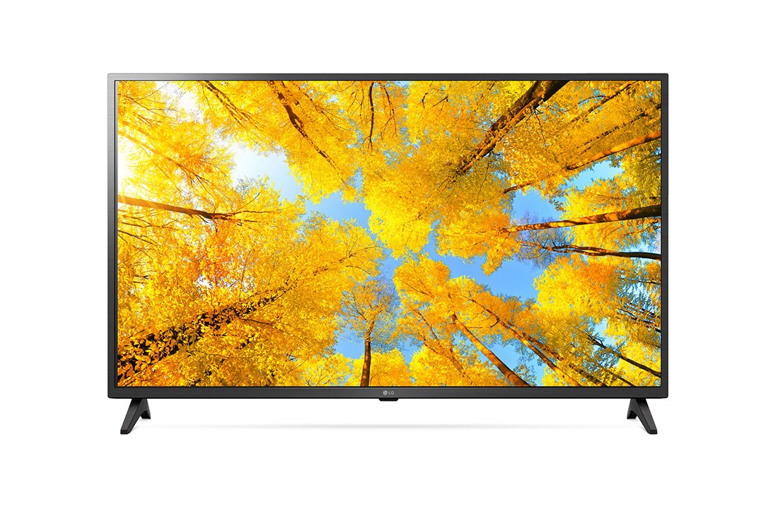 LG TÉLÉVISEUR UHD 4K, vue avant avec image de remplissage, 43UQ75006LF, thumbnail 2
