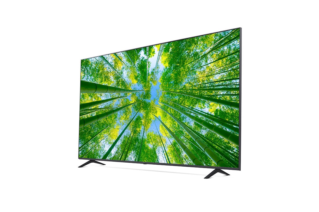 LG TÉLÉVISEUR UHD 4K, vue de côté à 60 degrés, 86UQ80006LB, thumbnail 4