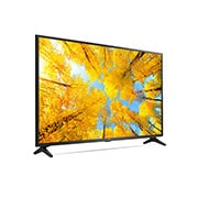 LG TÉLÉVISEUR UHD 4K, vue de côté à 60 degrés, 50UQ75006LF, thumbnail 5