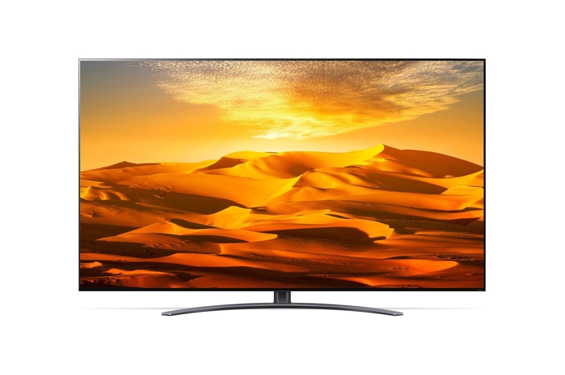 LG QNED91, vue avant avec image de remplissage, 65QNED916QA, thumbnail 2