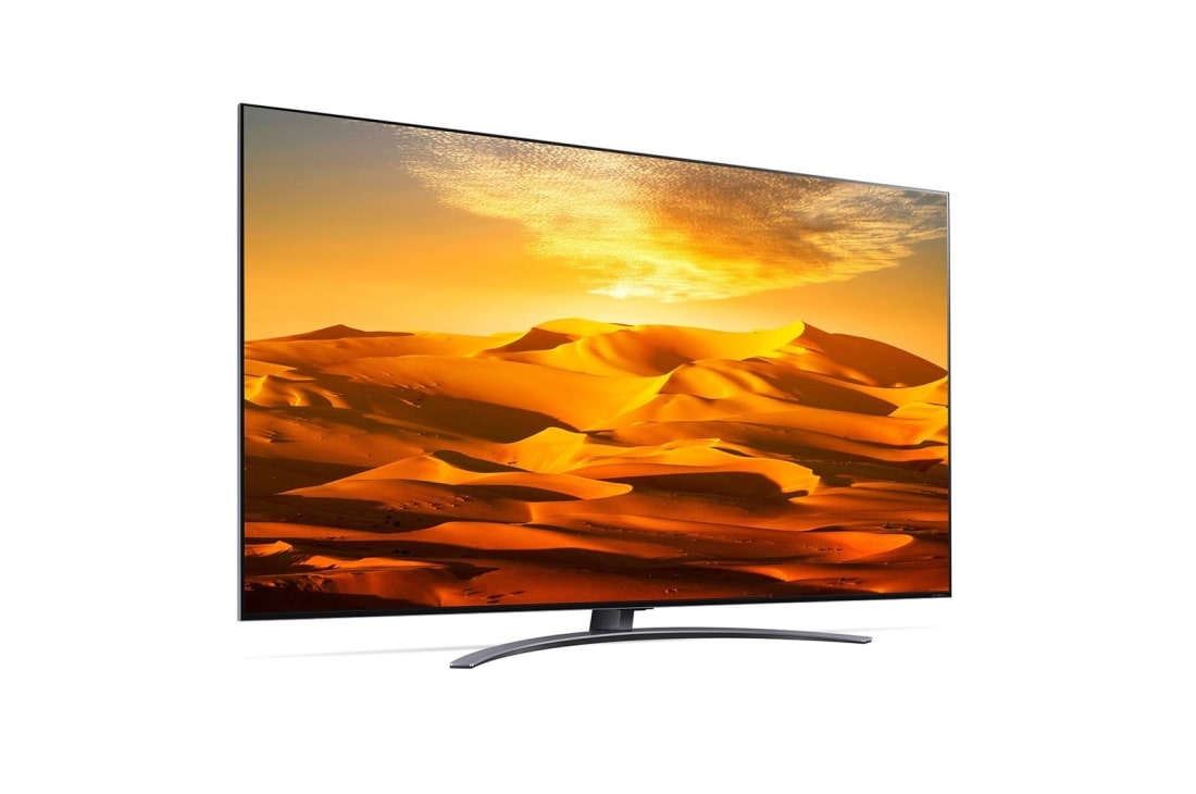 LG QNED91, vue de côté à 60 degrés, 65QNED916QA, thumbnail 5