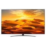 LG QNED91, vue avant avec image de remplissage, 65QNED916QA, thumbnail 2