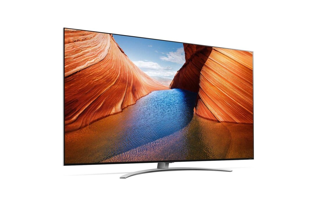 LG QNED99, vue de côté à 60 degrés, 65QNED996QB, thumbnail 5