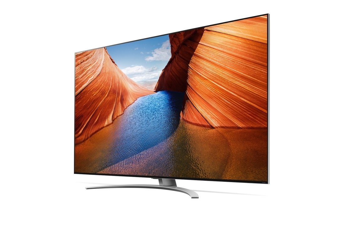 LG QNED99, Vue latérale à 60 degrés, 75QNED996QB, thumbnail 4