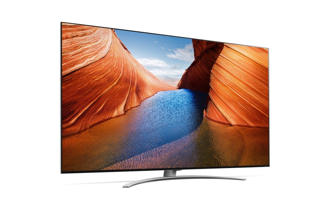 LG QNED99, Vue latérale à 30 degrés, 75QNED996QB, thumbnail 6