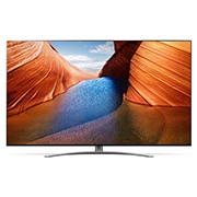 LG QNED99, vue de face avec image de remplissage, 75QNED996QB, thumbnail 2