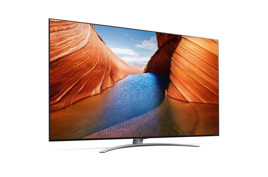 LG QNED99, Vue latérale à 30 degrés, 86QNED996QB, thumbnail 6